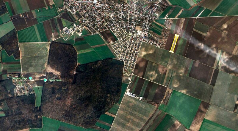 Dascalu teren intravilan 35ml deschidere 14000 mp  comision 0%