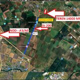 Dascalu teren intravilan 35ml deschidere 14000 mp  comision 0%